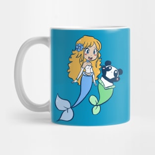 Mermaid and MerPanda Mug